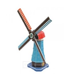 스콜라스1 네덜란드 풍차 모형 만들기 입체퍼즐 제작